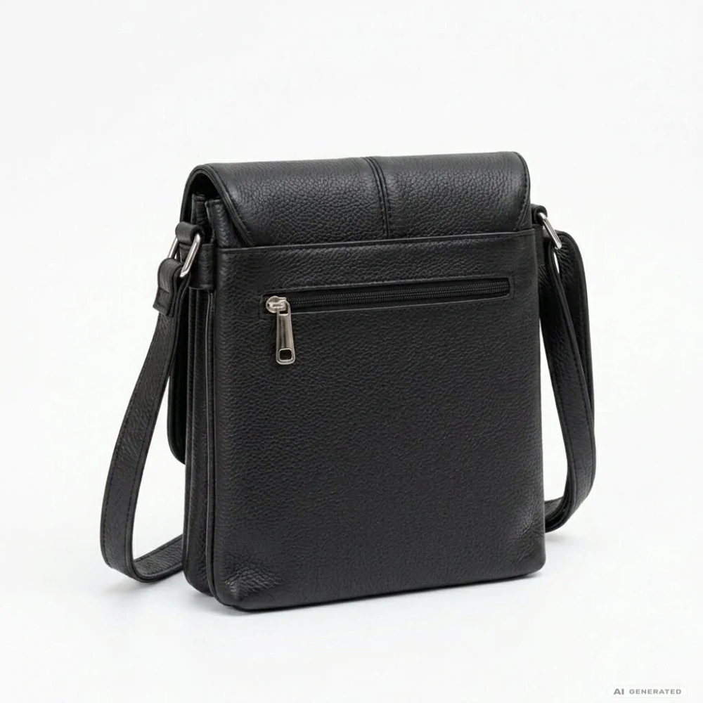 Černá crossbody kabelka Tessra L4879