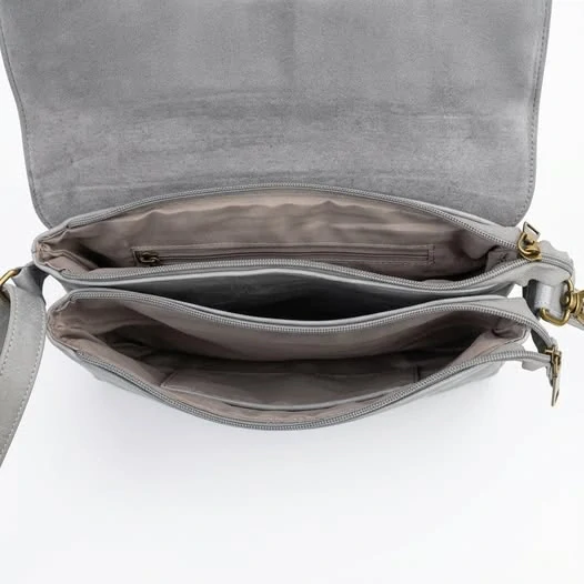 Světle šedá kabelka Amalia L4860