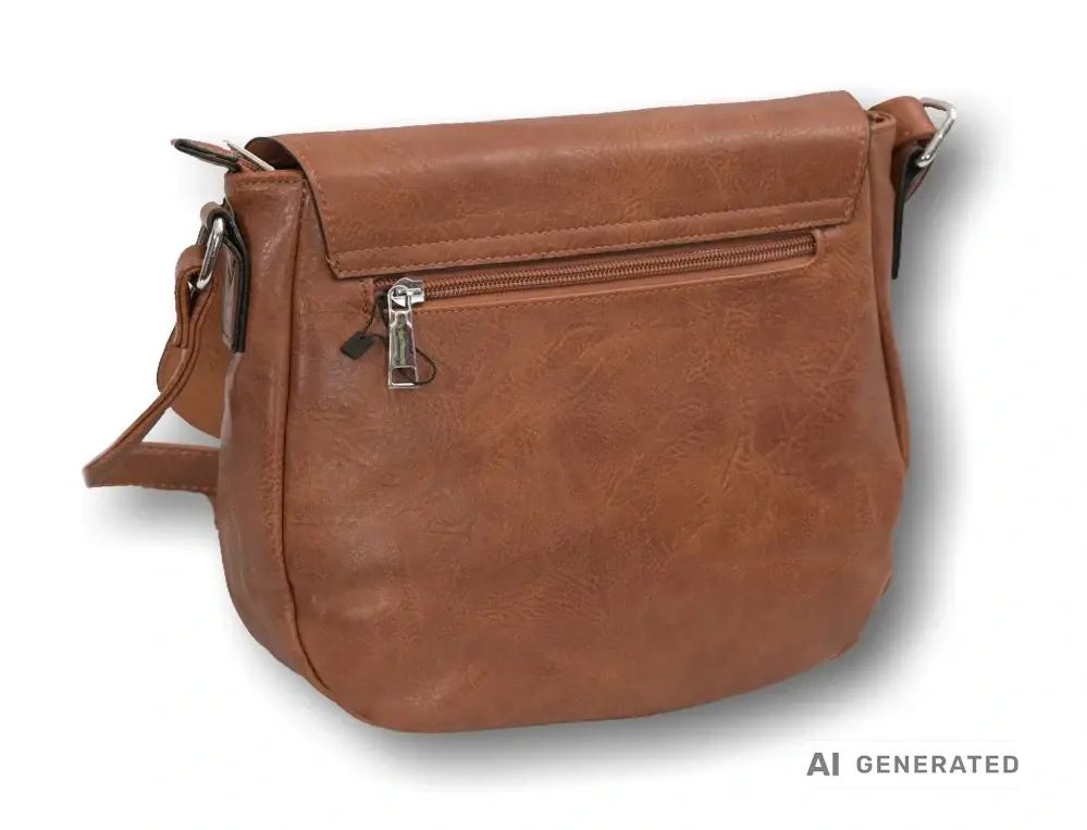 Dámská hnědá lovecká kabelka Pelletteria Beta crossbody i na rameno N1443