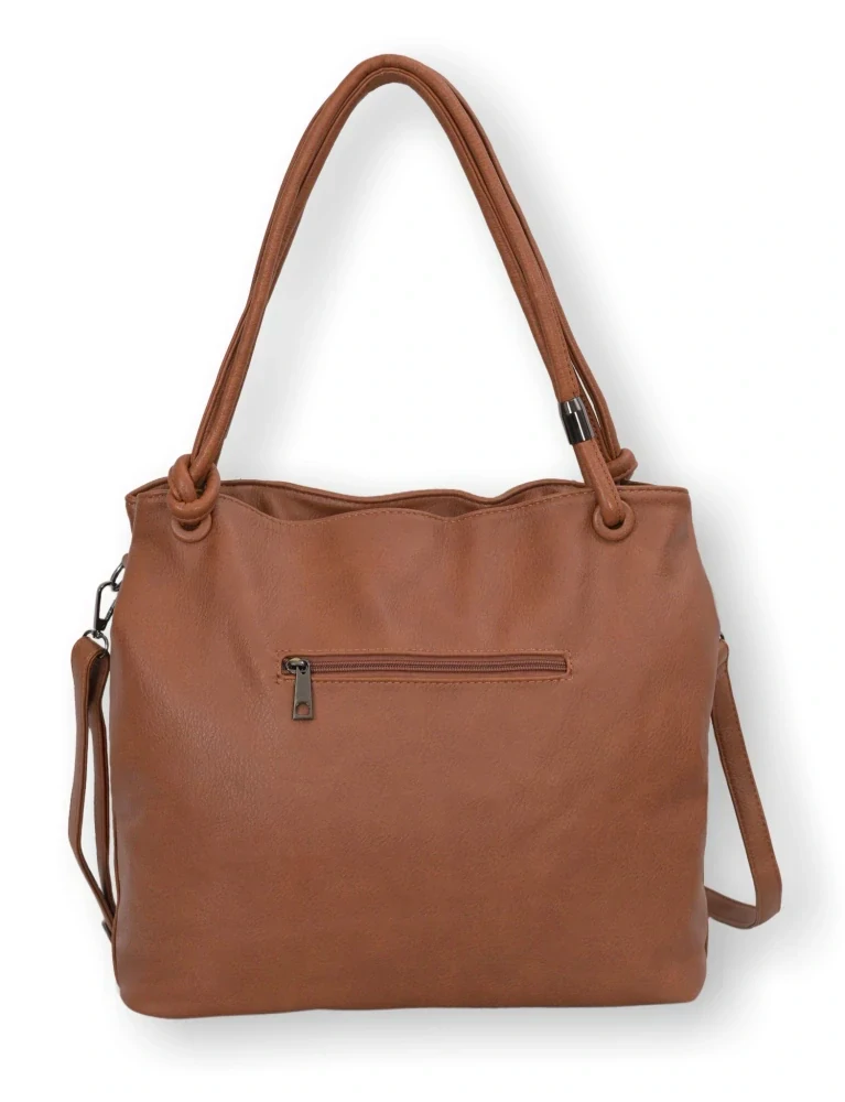 Dámská hnědá shopper kabelka Bella Belly M4953