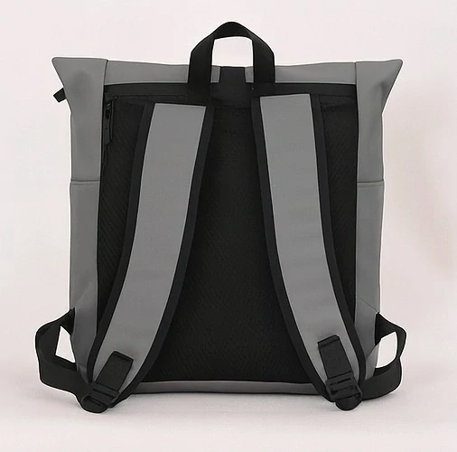 Nepromokavý šedý batoh Jessica Bags M3980