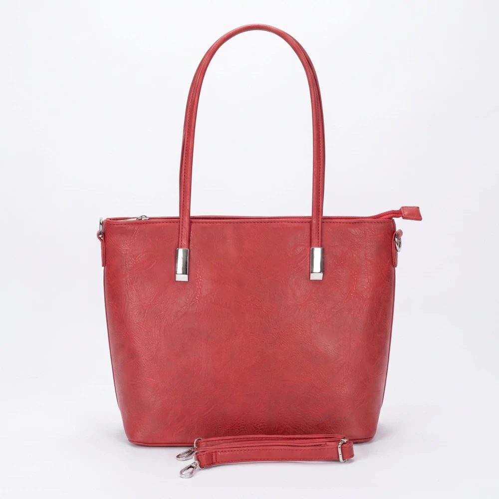 Červená kabelka Herisson ve dvou velikostech. L4888