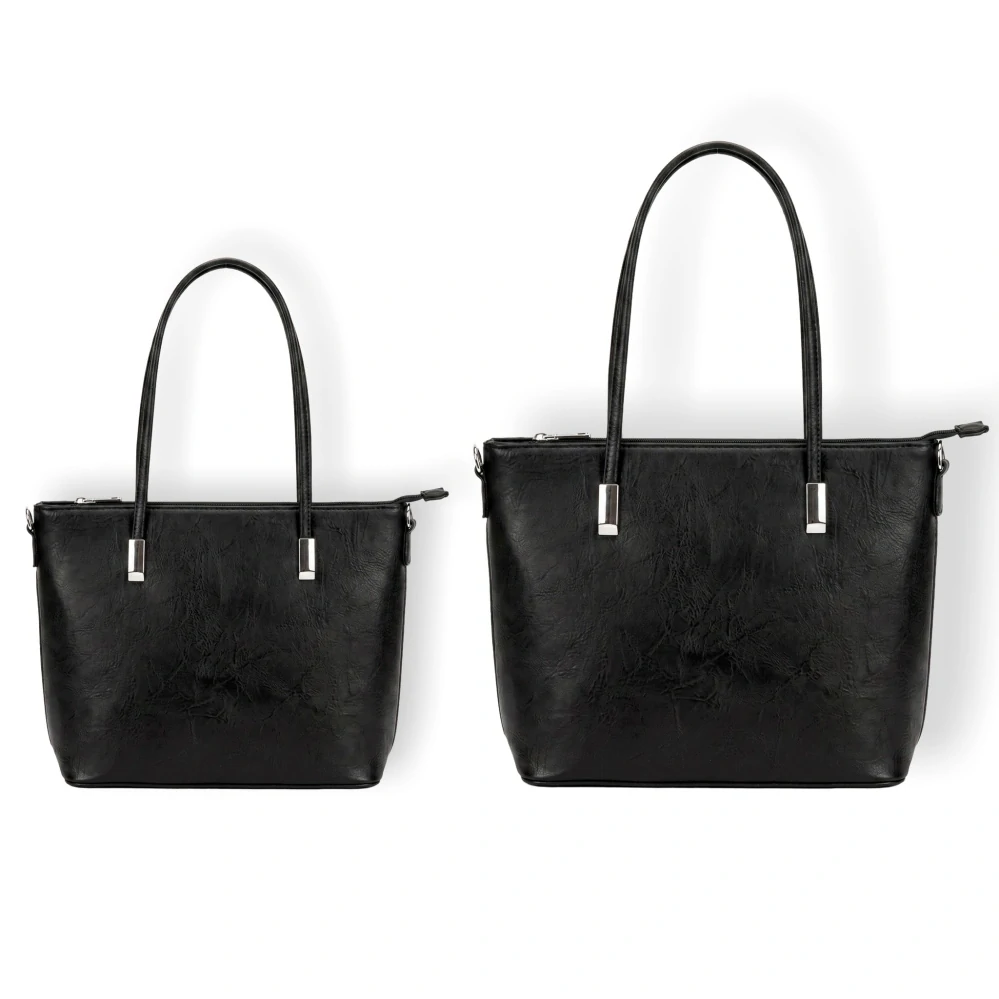 Černá kabelka Herisson ve dvou velikostech. L4887