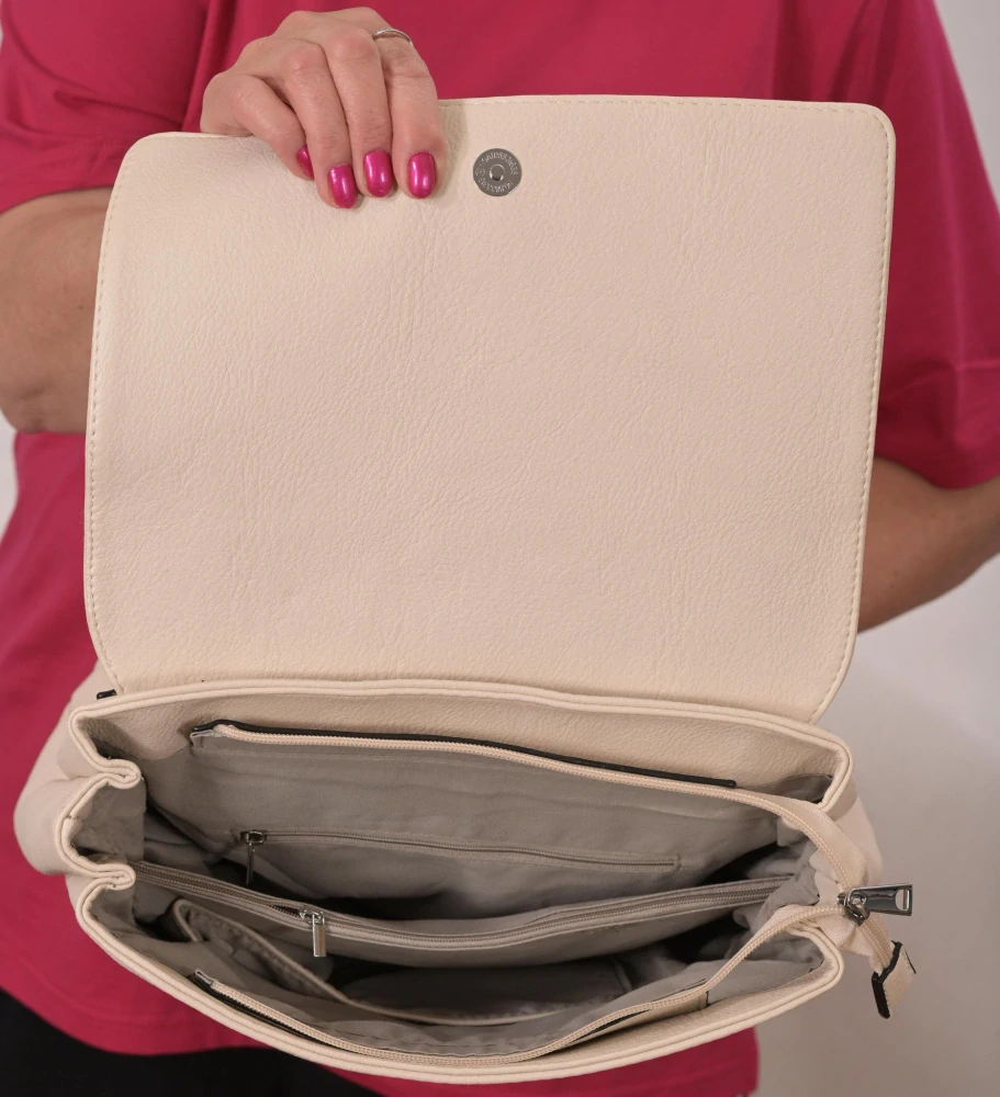 Dámský smetanový batoh Tessra M3984