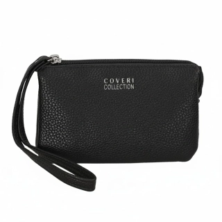 Černá peněženka Coveri