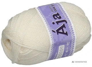 Příze Ája 904 smetana