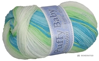 Příze Puffy baby NGM 535 tyrkysovozelená