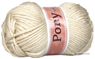 Pony NGM extra silná příze 1113 světle béžová