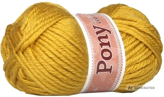 Pony NGM extra silná příze 1115 hořčice