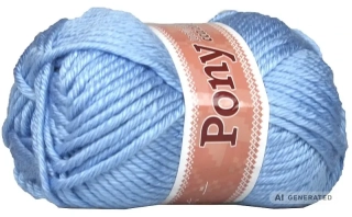 Pony NGM extra silná příze 912 středně modrá
