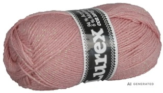 Příze Lurex NGM 1001 světlá starorůžová