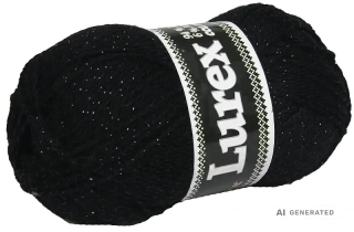 Příze Lurex NGM 901 S - černá