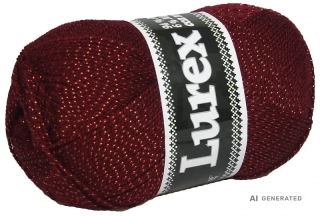 Příze Lurex NGM 935 B tmavá vínová
