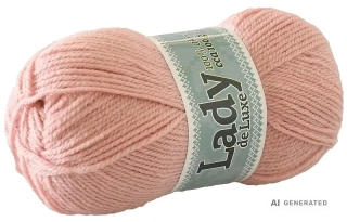 Příze Lady de luxe 1001 světlá starorůžová