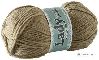 Příze Lady de luxe 1108 béžová