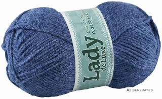 Příze Lady de luxe 1138 jeans