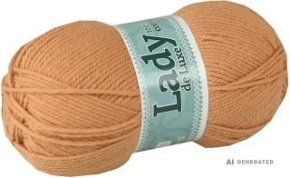 Příze Lady de luxe 1152 světlá cihlová
