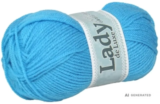 Příze Lady de luxe 925 tyrkys