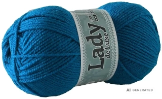 Příze Lady de luxe 926 tyrkys