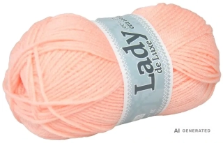 Příze Lady de luxe 938 meruňková