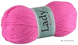 Příze Lady de luxe 942 růžová