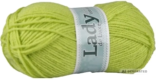 Příze Lady de luxe 964 zelenkavá