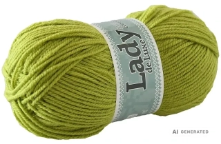 Příze Lady de luxe 965 bažina