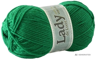 Příze Lady de luxe 970 zelená