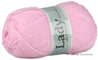 Příze Lady de luxe 993 růžová