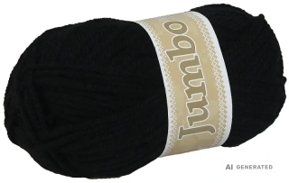 Příze Jumbo 901 černá