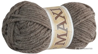 Příze Jumbo maxi 914 přírodní hnědá