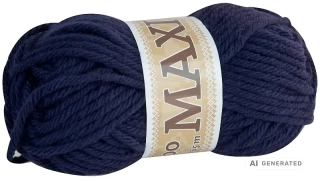 Příze Jumbo maxi 919 tmavomodrá