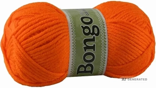 Příze Bongo 1147 neon oranžová