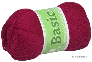 Příze Basic 1103 tmavá růžová