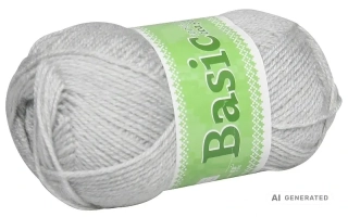 Příze Basic 906 světle šedá