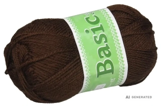 Příze Basic 983 hnědá