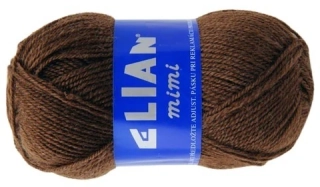 Příze Elian Mimi 169 hnědá