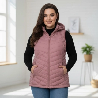 Dámská jarní vesta Ellen Rose lila 956