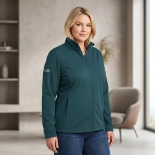 Dámská zelená mikina Benter XL-4XL L1989