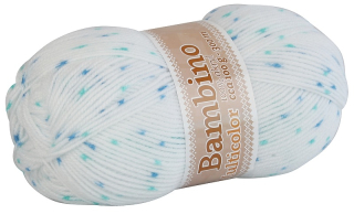 Bambino multicolor NGM 971 - bílá-modré tečky 9934
