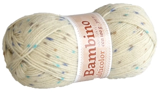 Bambino multicolor NGM 974 - béžová tyr.modré tečky 9937