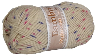 Bambino multicolor NGM 977 - sv.béž-hněd.modré tečky 9940