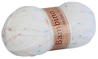 Bambino multicolor NGM 988 - bílá-modro.fialov. tečky 9944