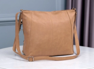 Dámská velká hnědá kabelka David Moda L4986